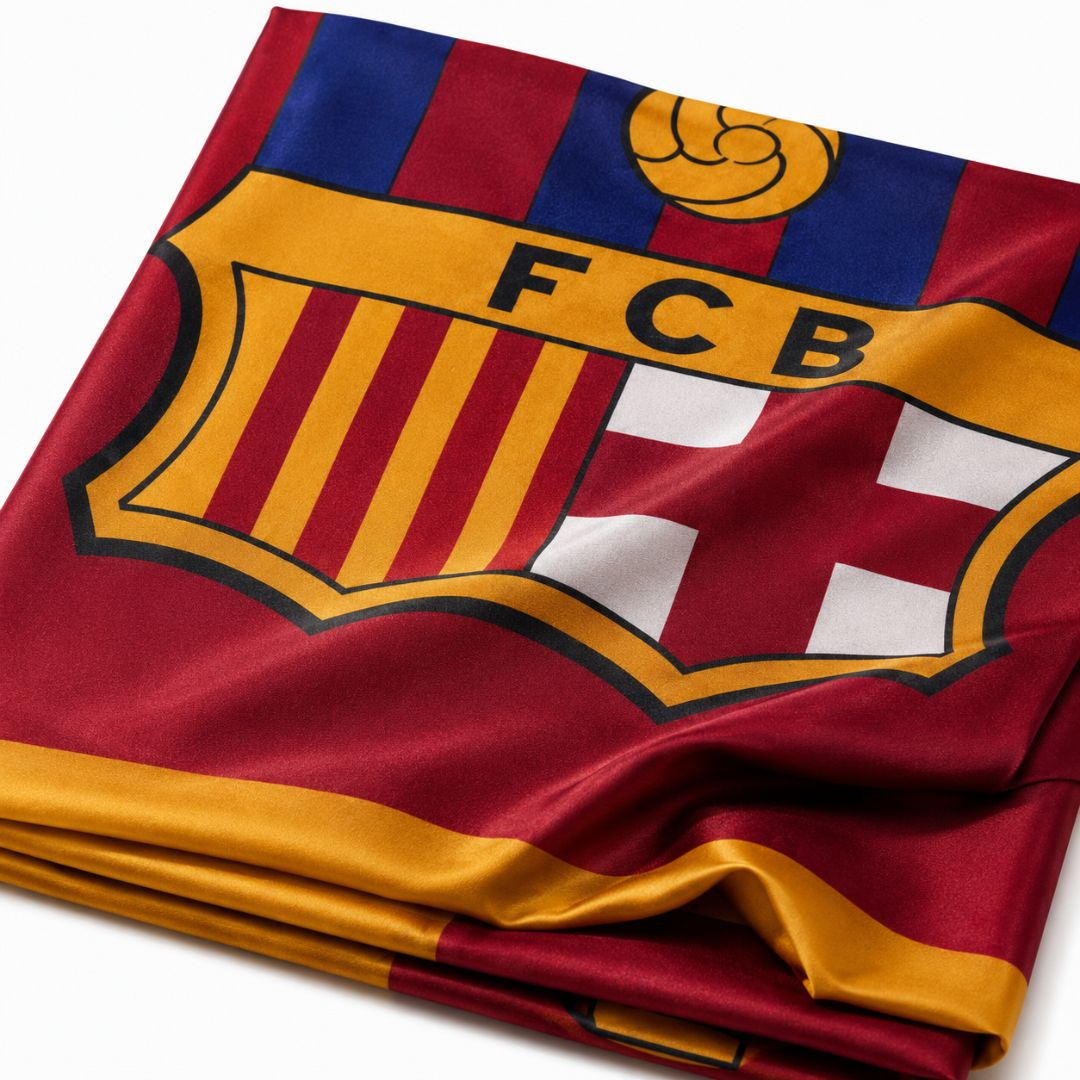 Catalan Crest Tribute Bedsheet Fabric