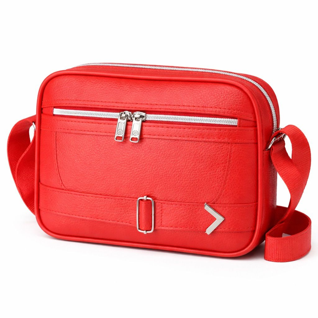 Quality Crossbody Shoulder Bag with Front Zip Pocket