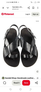 Kano leather sandals