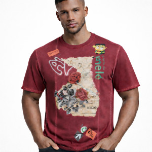 Graphic Print short Sleeve Sweatshirt Top