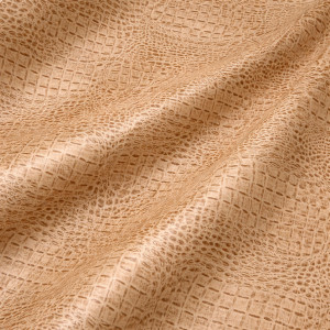 Premium Crocodile Embossed Leather Material