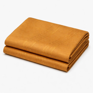 Mustard Gold Pinstripe Fabric Material