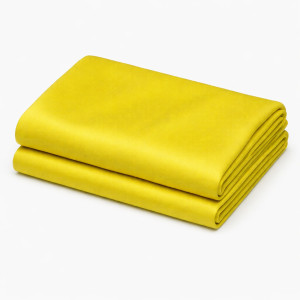 Bright Yellow Textured Upholstery Fabric