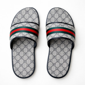 Men Designer Pattern Slide Sandals