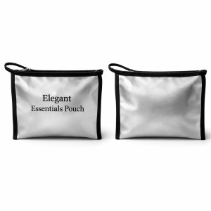 Custom Wedding Souvenir Pouch Personalized Event Zipper Bag