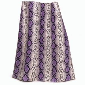 Snakeskin Pattern Synthetic Leather Fabric  PU Upholstery Material