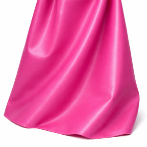 Pink Synthetic Leather Fabric PU Upholstery Material