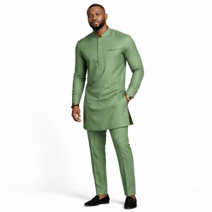 Sage Green Plain Fabric