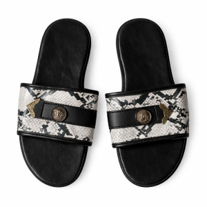 Men Luxury Leather Slide Slippers