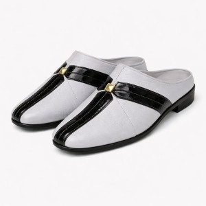 Mens Two Tone Slip On Formal Loafers