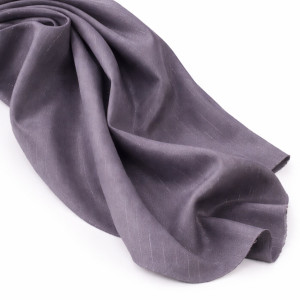 Premium Dusty Mauve Pinstripe Senator Fabric