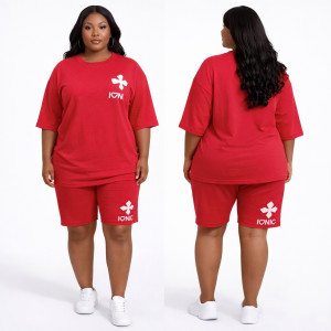 Premium Red Icon Lounge Set