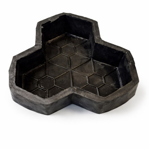 Hexagonal Pattern Paver Mold     Multi Section Concrete Tile Casting Form