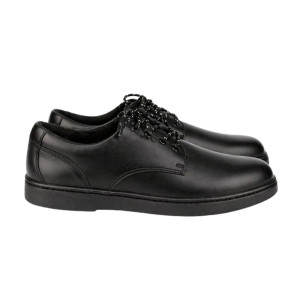 Men Black Lace Up Casual Shoe