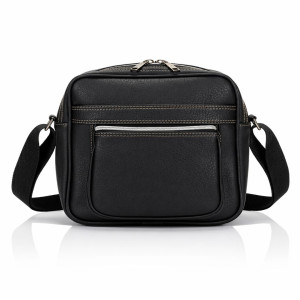 Compact Black Shoulder Bag