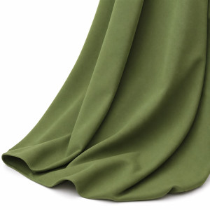 Premium Olive Green Chiffon Fabric