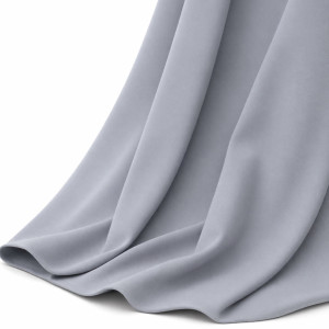 Premium Plain Light Grey Fabric