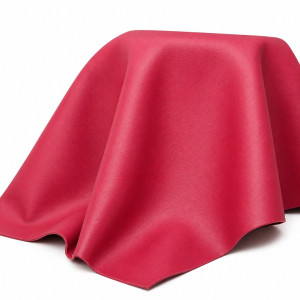 Premium Smooth Pink Synthetic Leather Fabric