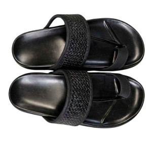 Men Luxe Chain Detail Slide Sandals