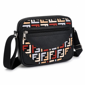 Luxury Geometric Print Crossbody Shoulder Bag