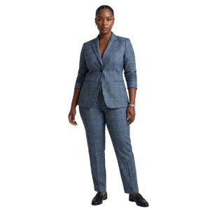 Plain Cotton Fabric with Subtle Check Pattern