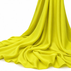 Luxury Lime Green Satin Fabric