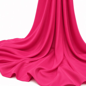Luxury Hot Pink Satin Fabric