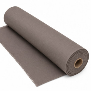 Brown Plain Cotton Fabric