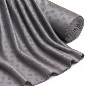Premium Silver Grey Jacquard Senator Fabric