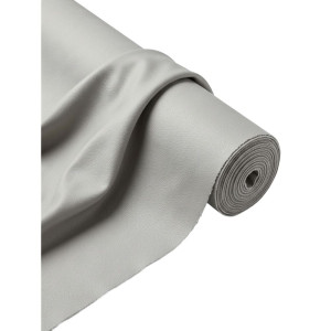 Premium Textured Light Gray Synthetic Leather Material