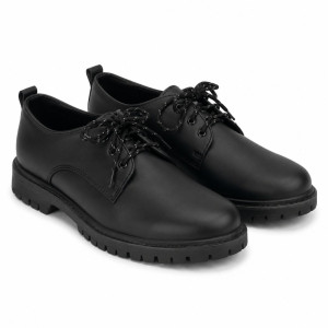 Mens Classic Lace Up Derby Shoes