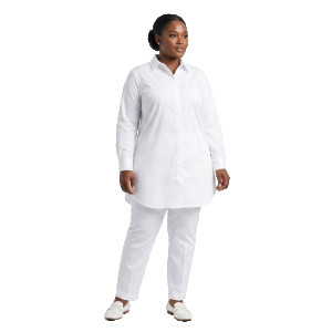 Premium Pure White Cotton Fabric