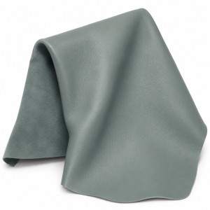 Premium Sage Green Smooth Synthetic Leather Material