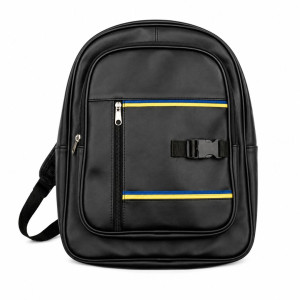 Sporty Striped Tech Backpack