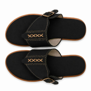 Mens Adjustable Buckle Comfort Slide Sandals