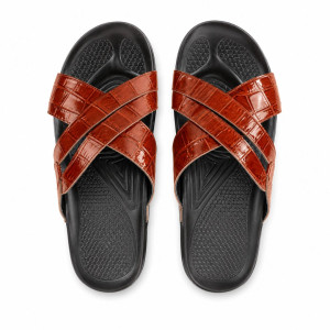 Crocora Luxe Cross Slides