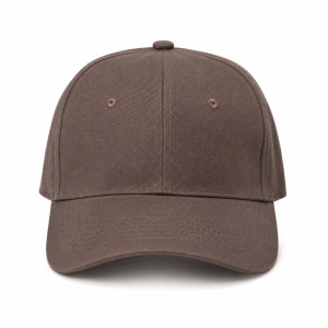 Premium Coffee Brown Adjustable Baseball Cap