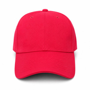 Premium Red Adjustable Baseball Cap