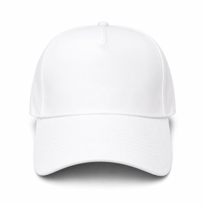 Premium White Adjustable Baseball Cap