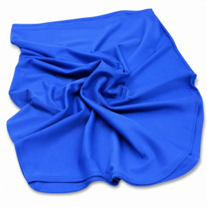 Cobalt Blue Luxe Twill Fabric for Fashion & Tailoring