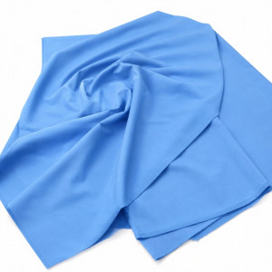 Premium Sky Blue Twill Cotton Fabric