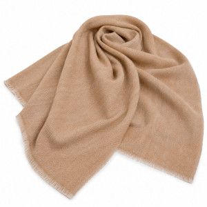Premium Beige Herringbone Stock Fabric for senator