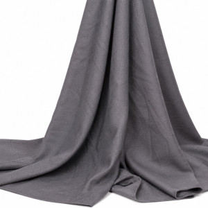 Premium Birdseye Stock Suiting Fabric    Charcoal Grey