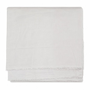 Tesil White Cotton Fabric