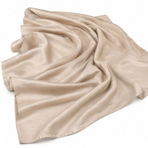 Plain Champagne Satin Fabric