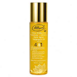 FFT Gold Extra Whitening Corrector & Glowing Dark Spots Treatment Oil SPF20