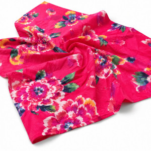 Scarlet Bloom Jean material
