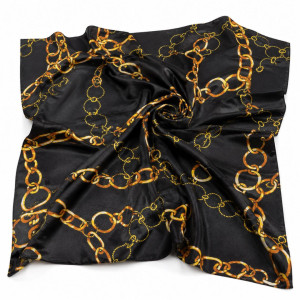 Luxury Chain Print Jean Material