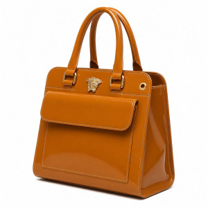 Patent Leather Office Tote Handbag