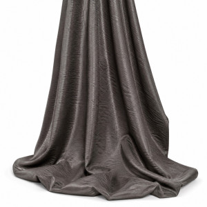Premium Plain Grey Damask Fabric